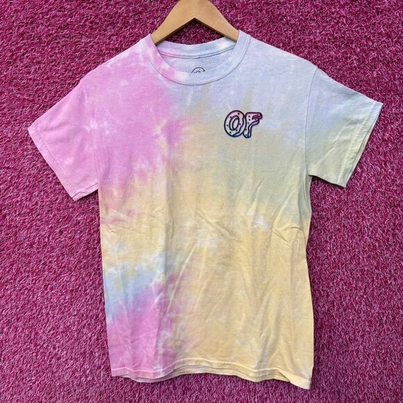 Odd Future Donut Logo tiedye Tee size small - Picture 3 of 5